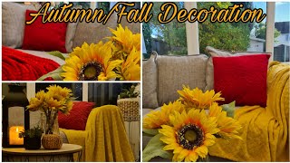 প্রকৃতির রঙ্গে নতুন সাজে আমার Conservatory/Sunroom||Fall/Autumn Decoration 2023||