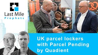 Parcel lockers in the UK with Parcel Pending by Quadient