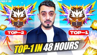 Playing 48 Hour Continue FreeFire For Region Top 1  और उसके बाद🤬😭 Hard Challenge Ep 12