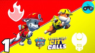 PAW Patrol The Movie Adventure City Calls Full Episode 1 | UK | PS4 Cartoon Video Game for Kids