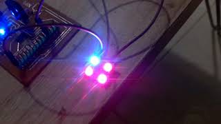 Rainbow ws2812 using stm8s003