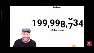 MrBeast hits 200M subs @HuntingStats378