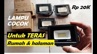 Lampu led tahan air dan panas cocok untuk halaman