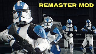 STAR WARS Battlefront 2 (2005) Remaster Mod - Clone Troopers vs CIS Battle Droids | Clone Wars