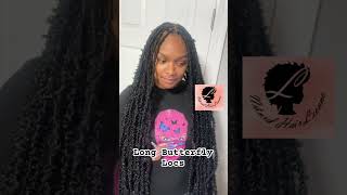 Long Butterfly Locs #softlocs #butterflylocs #phillybraiders