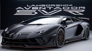 2025 Lamborghini Aventador SVR - Ultimate Supercar Redefined First Look!!!