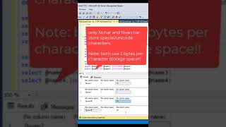 #SQL Difference between Varchar and Nvarchar in SQL?? #datascience #learnsql #programming