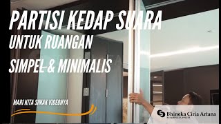 PARTISI KEDAP SUARA !!! Untuk berbagai macam ruangan sangat Simple dan minimalis #diy #fyp  #viral