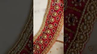 Embroidered Blouse Stitching Process | B'Spoke | Custom Tailoring by Prashanti