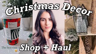 CHRISTMAS SHOP WITH ME + HAUL 2020