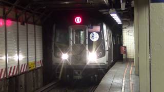 MTA Subways - Kawasaki R160B #8942 on the (Q) at 57th Street-7th Avenue (2016 Video)