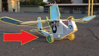 DIY Weird RC Pusher Plane