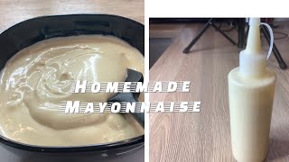 HOMEMADE MAYONNAISE // CREAMY MAYONNAISE RECIPE