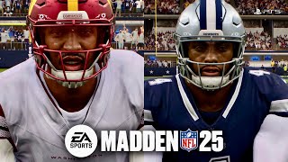 Madden NFL 25: Washington Commanders vs. Dallas Cowboys (PS5) (Full Game)