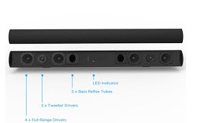 MEGACRA Sound Bar S9920 80Watt 38 Inch