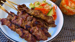 Cambodian Beef Skewers