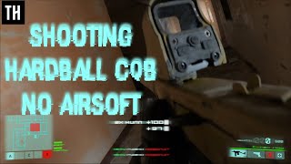 Стрельба в здании! Хардбол CQB  No airsoft #hardball #airsoft #gopro