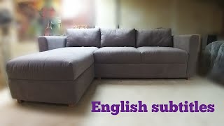 how to make a corner sofa/Угловой диван своими руками