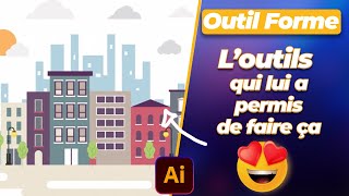 ILLUSTRATOR! BASES DU DESSIN ( L'outil forme dans Illustrator )