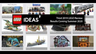 LEGO Ideas 3rd 2019 Review results: 3 new LEGO IDEAS sets!