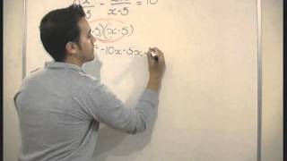 Maths - Algebra - Complex Algebraic Fractions