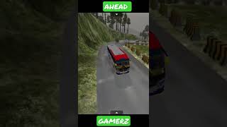 Driving a bus in very dangerous road by Ahead gamerZ #trending #shorts_