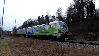 Das Stellwerk an Bahnhof in Aßling in 4K Ultra-HD