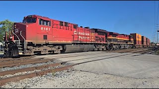 Canadian Pacific Intermodal goes through La Grange IL 9/2/24