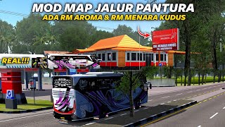 MOD MAP JALUR PANTURA V1 BUSSID | RM AROMA & RM MENARA KUDUS