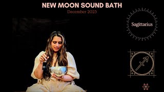 New Moon in Sagittarius Sound Bath December 2023