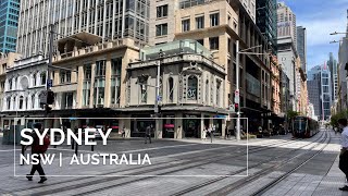 SYDNEY CBD Australia - 4K (2021) | NSW - Sydney Walking Tour Video Ep 2.