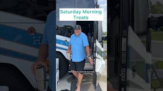 Special surprises for everyone🍩#shorts #fulltimerv #donuts #publix #prevost #motorhome #rv #buslife