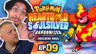 HOW DID THAT HAPPEN: Pokemon Heartgold & Soulsilver Randomizer Nuzlocke Race [EP9]