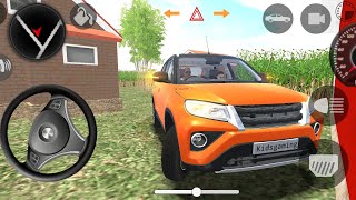 4x4 Suzuki brezza city driving car 🚘gadi wala game-andriod gameplay