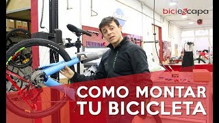 Como montar tu bicicleta cuando te llegue a casa