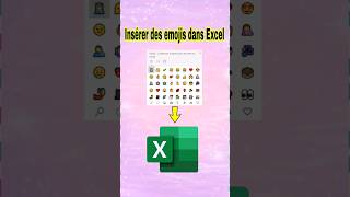 comment insérer des emojis dans Excel