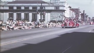 Racine Wisconsin Firetruck Run 1953 4th of July Parade