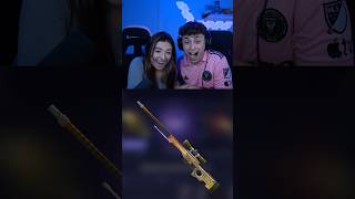 MI NOVIA CONSIGUE UN AWP DRAGON LORE AL 30%!! #shorts