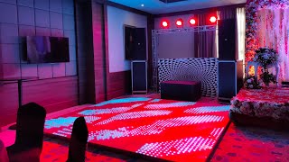 Simple Dj Setup | Led Wall | Led Floor | Punjab DJ Chandigarh | Contact - 9872859951