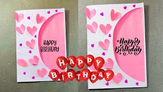 Happy birthday card making 😍 birthday card 🥰@Sumansahdiy #carddesigns #birthdaycard