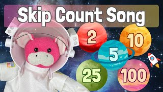 Skip Count Song - Count by 2s, 5s, 10s, 25s, 100s by Math Notes with Rocko