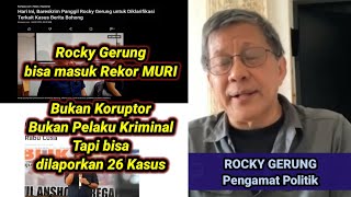 Rocky Gerung mangkir dari panggilan Bareskrim Polri