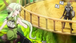 Goblin slayer lands perfectly timed comedy and annoys High elf #anime #goblinslayer