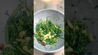 আলু ,লাউ শাক দিয়ে বতুয়া শাকের ভাজি রেসেপি #cooking #food #shorts