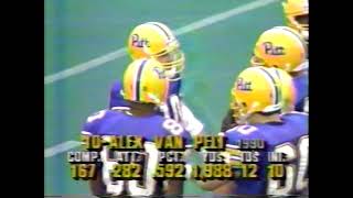 1990 Pitt Panthers vs Temple Football