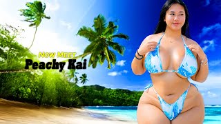 Curvy Peachy Kai ✅ The American Curvy Model Fact And Biography