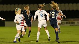 Scotland v U S A  Women's International