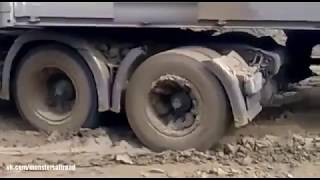 МОЩНЫЕ ГРУЗОВИКИ МЕСЯТ ГРЯЗЬ   THIS SHOULD SEE POWERFUL TRUCKS MONTH MUD