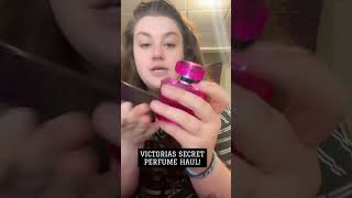 VICTORIAS SECRET PERFUME HAUL!!! ❤️❤️❤️ #shorts #perfume #victoriasecret