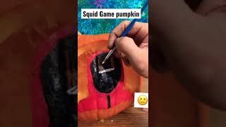 Squid Game pumpkin 🎃